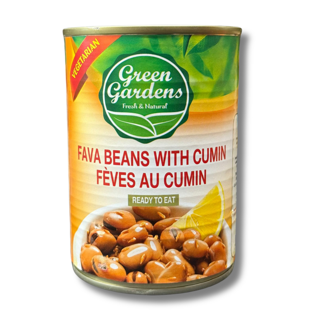 Green Gardens Fava Beans Cumin 400G