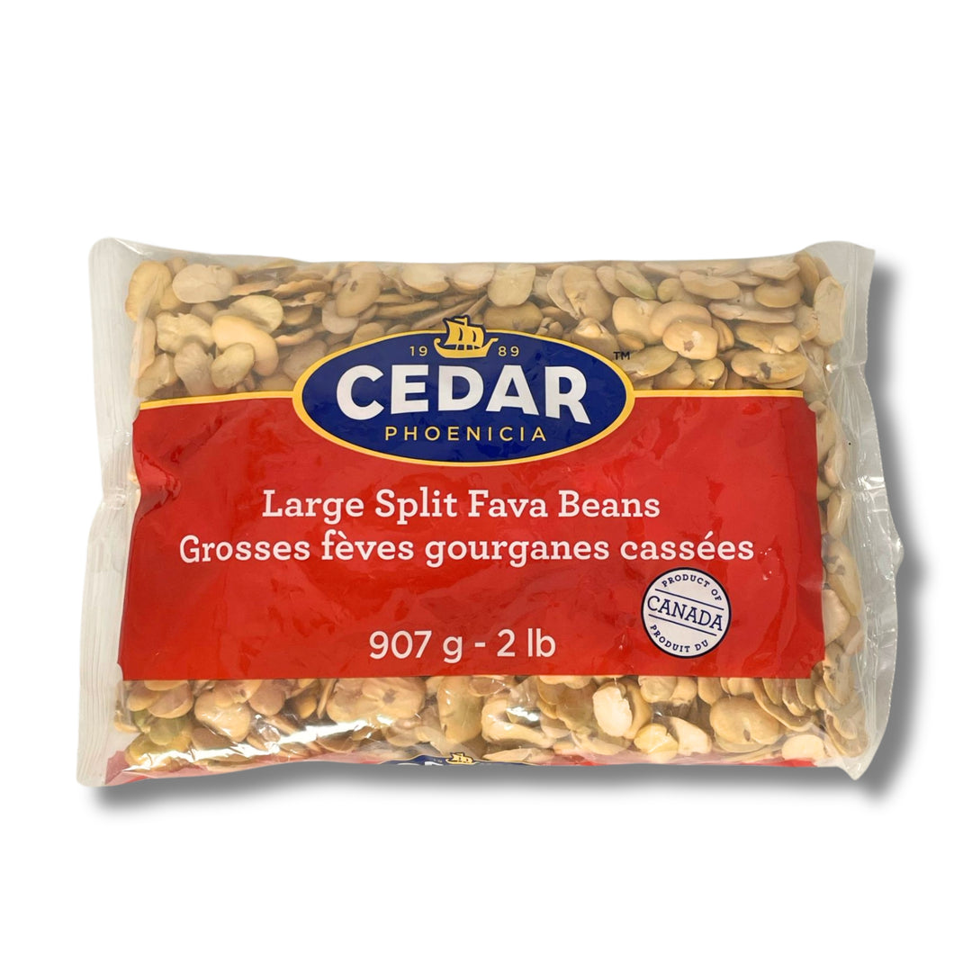 Cedar Split Large Fava Beans 2Lb