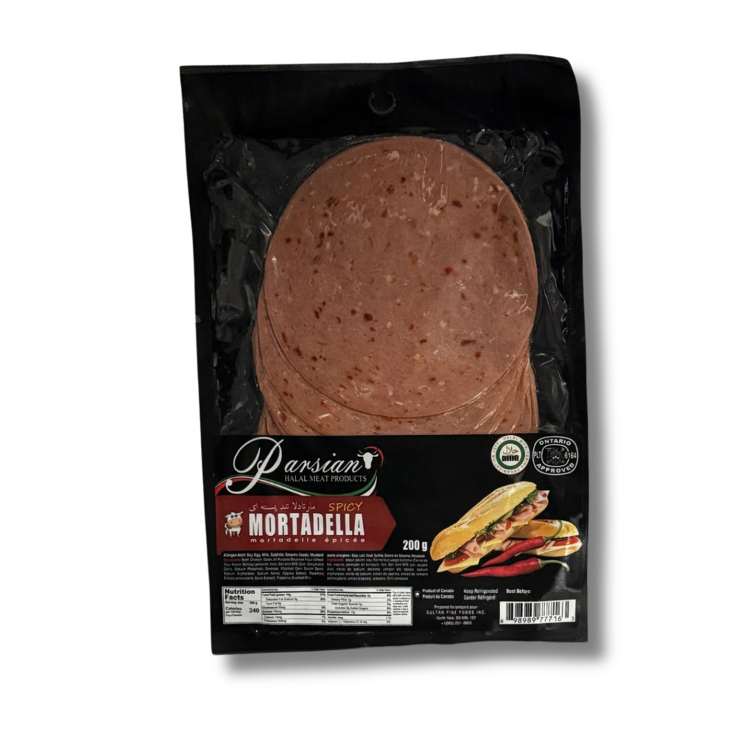 Parsian Mortadella Spicy 200G