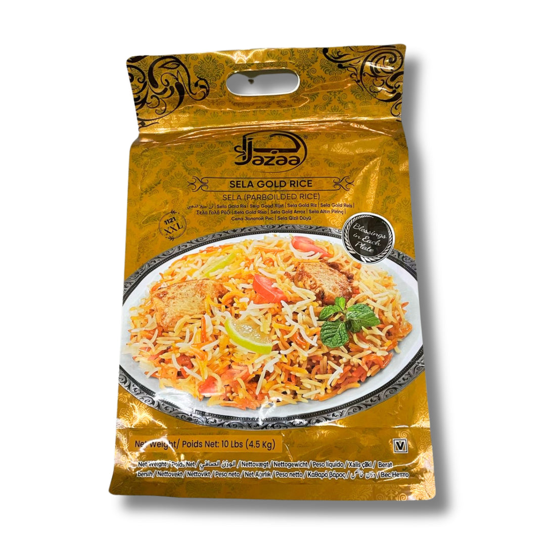 Jazaa Golden Sella Rice 10Lb