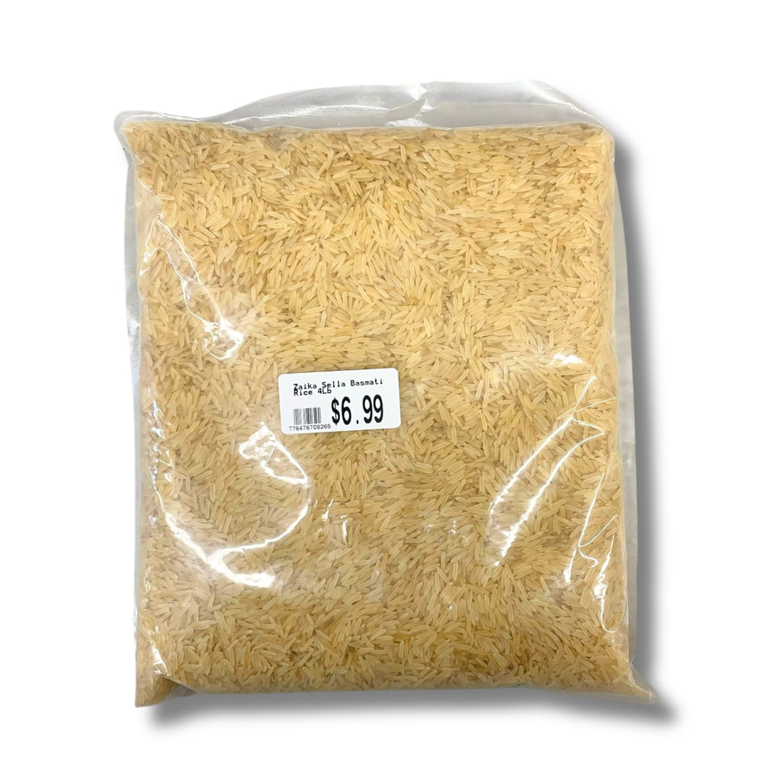 Zaika Sella Basmati Rice 4Lb