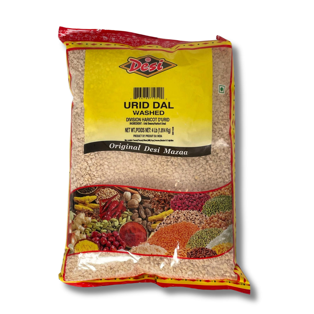 Desi Urid Dal Washed 4Lb
