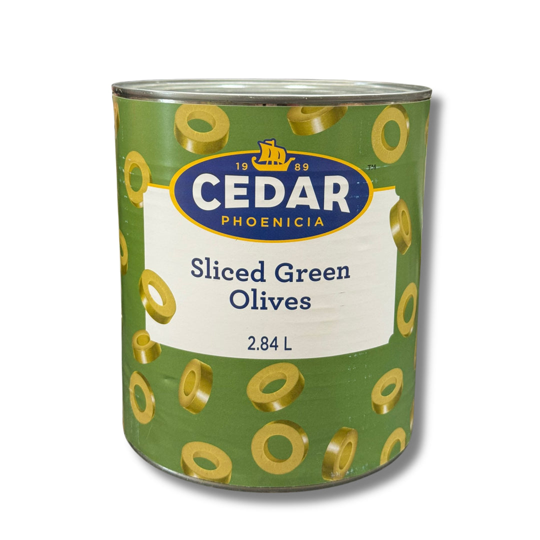 Cedar Sliced Green Olives 2.84L
