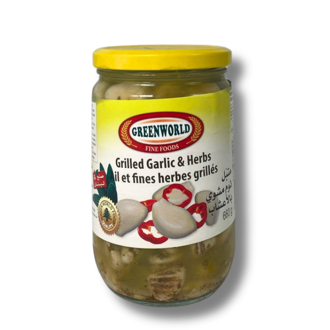 GreenWorld Grilled Garlic Herbs 660G