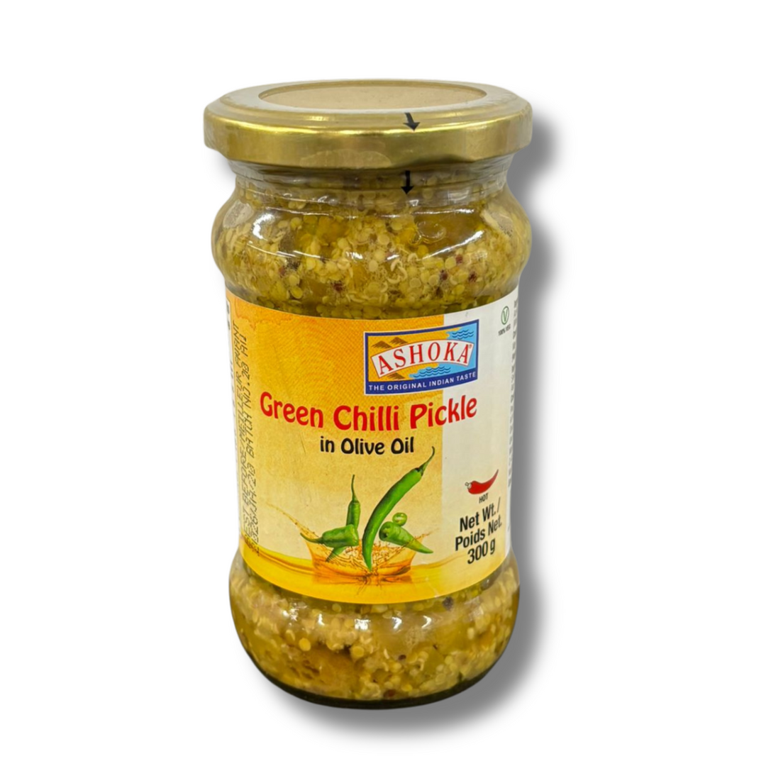 Ashoka Green Chill Pickle 300G