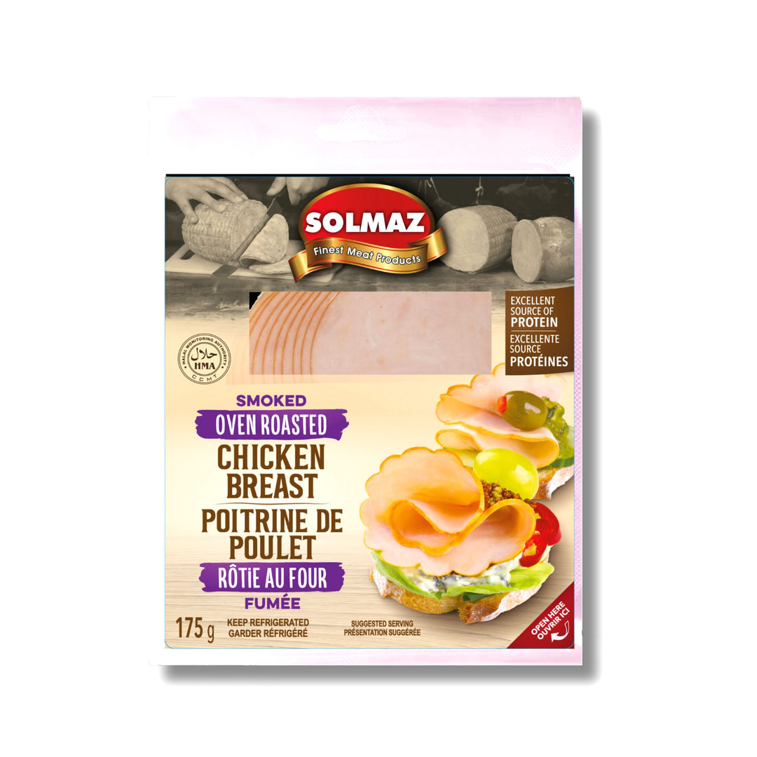 Solmaz Chicken Breast Smoked 175G