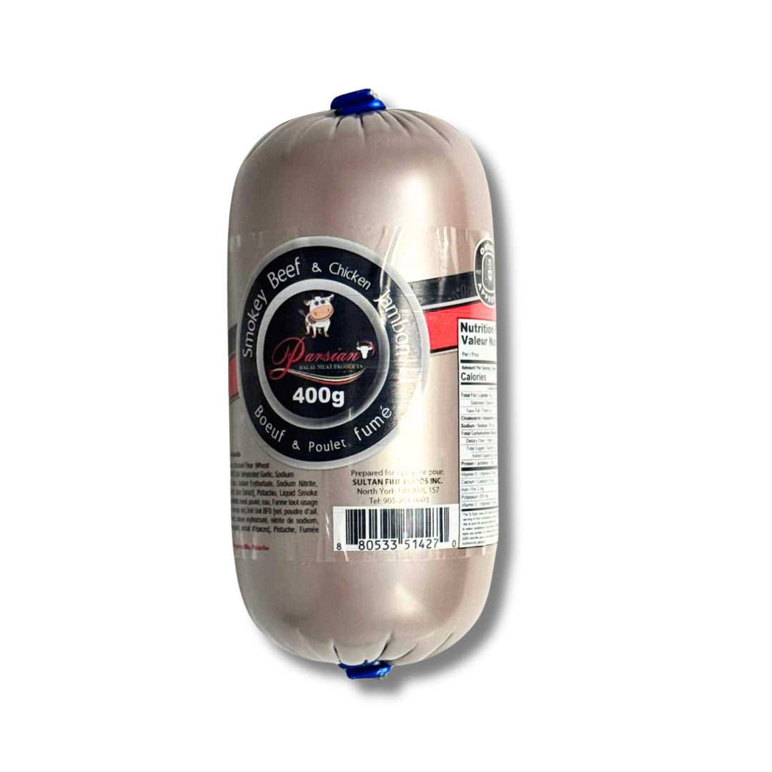 Parsian Mortadella Smoke Beef 400G