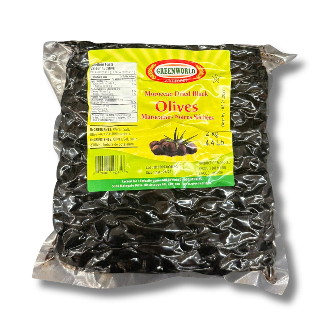 GW Morrocan Black Olives 2Kg