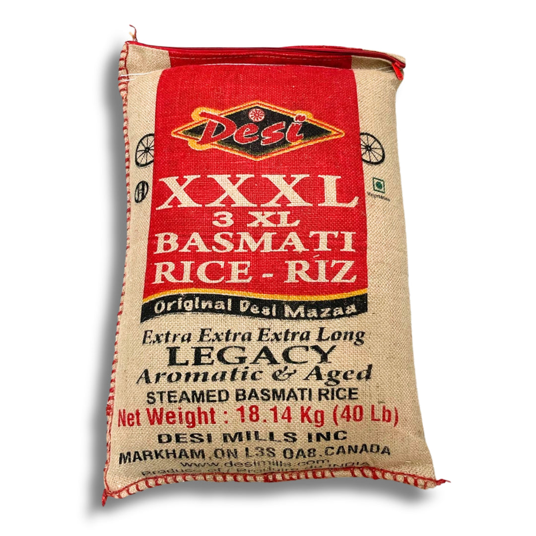 Desi Xxxl Basmati Rice 40Lb