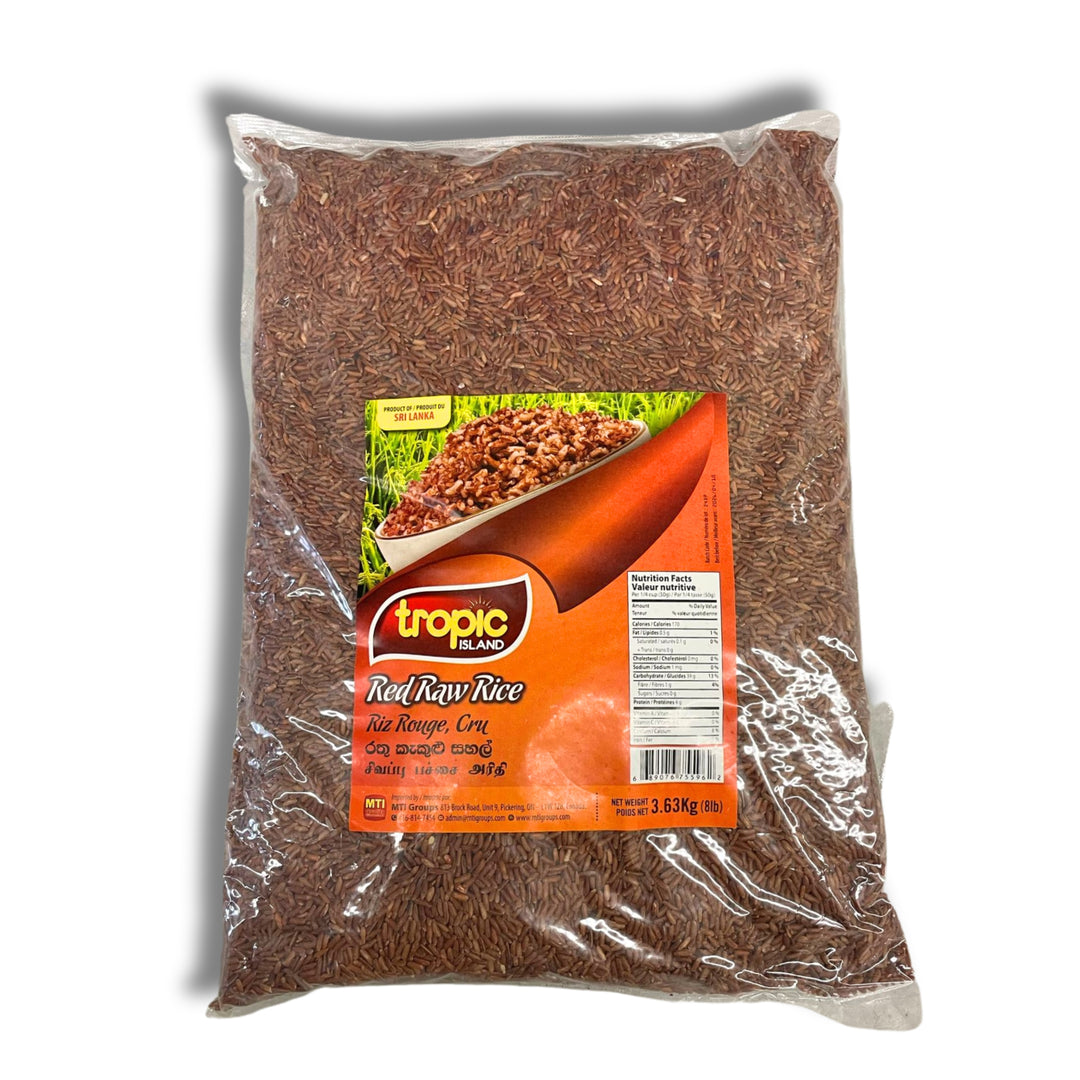 Tropic Red Raw Rice 8Lb