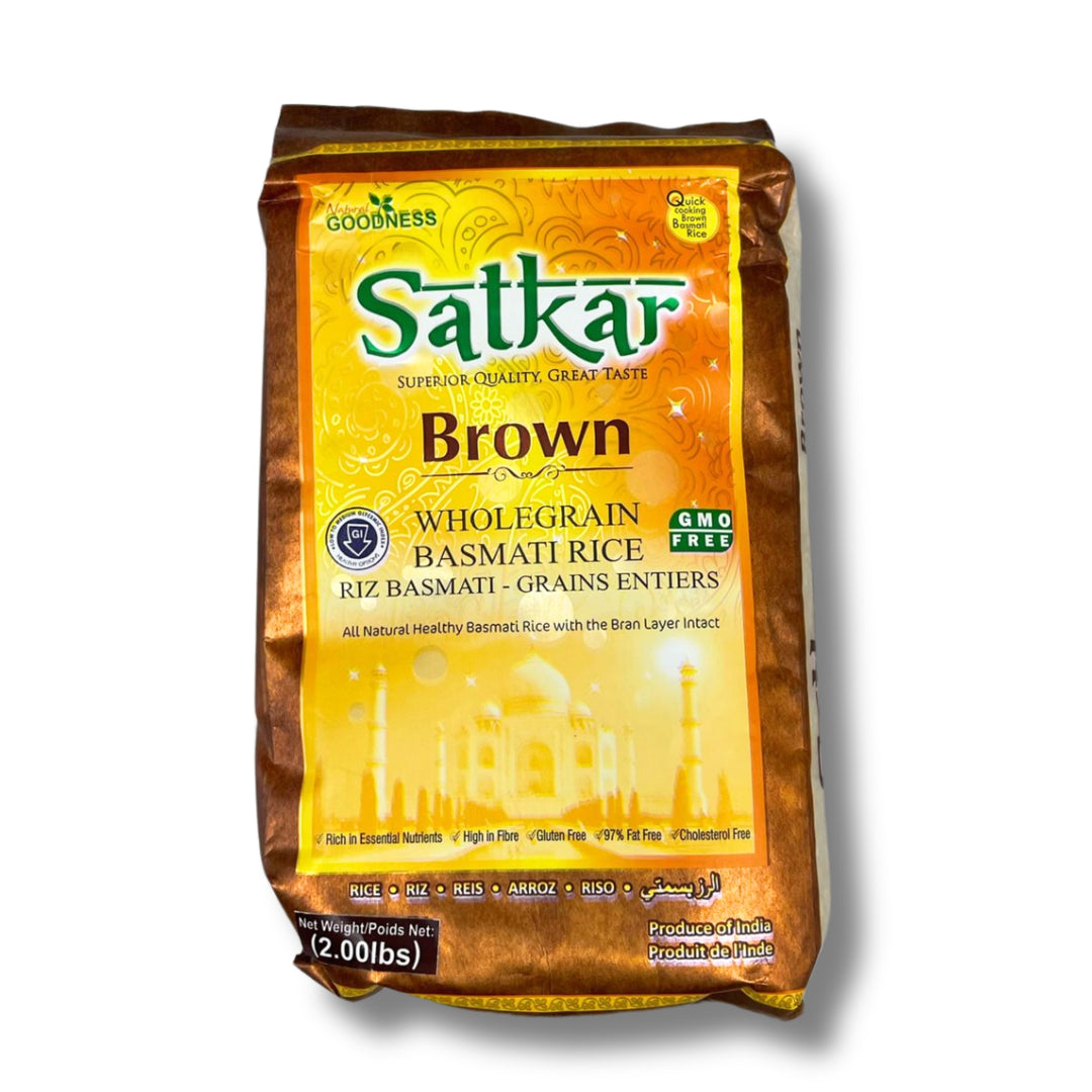Satkar Brown Basmati Rice 2Lb