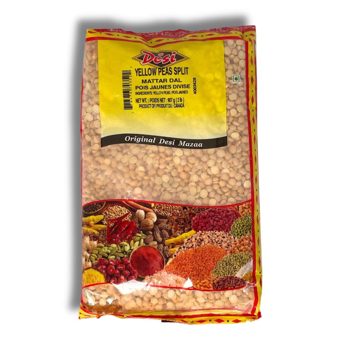 Desi Yellow Peas Split 2Lb