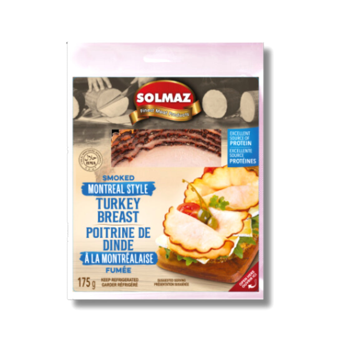 Solmaz Turkey Breast Montreal Style 175G