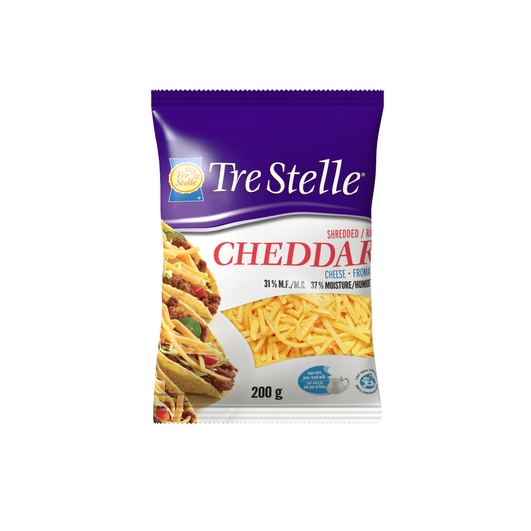 Trestelle Halal Cheddar Cheese 200G