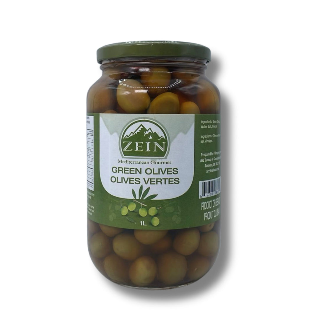 Zein Green Olives 1L