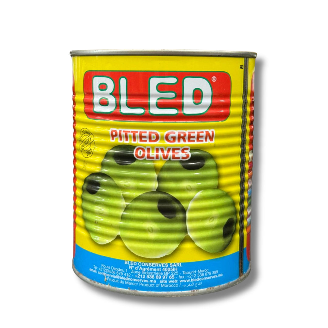 Bled Green Olives Pitted 400G