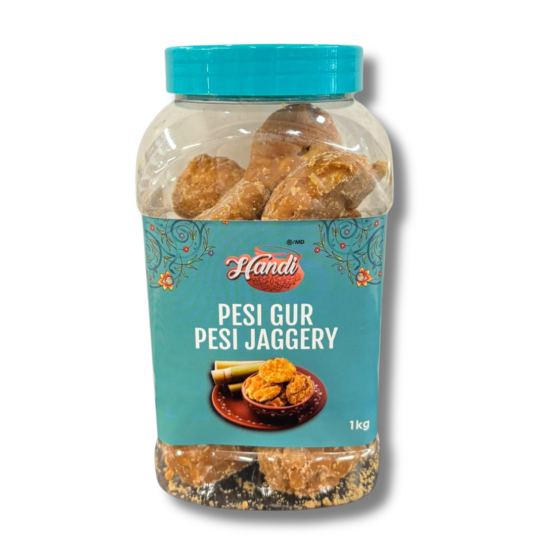 Handi Pesi Gur (Jaggery) 1Kg