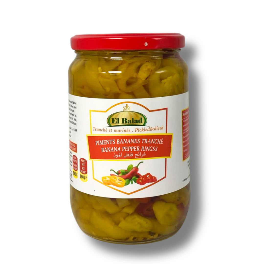 Elbalad Banana Pepper Rings 710G