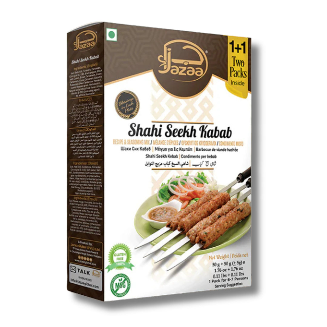 Jazaa Shahi Seekh Kabab 100G