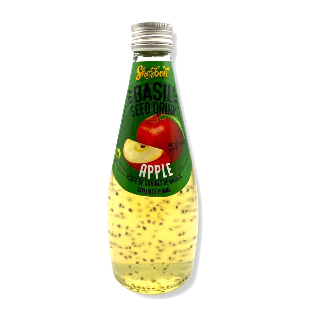 Sherbon Basil Drink Apple 290Ml