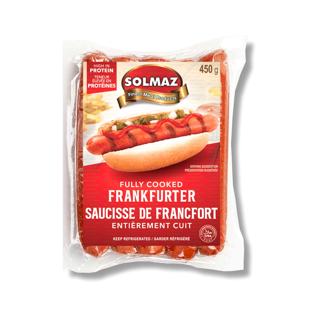 Solmaz Beef Frankfurter 450G