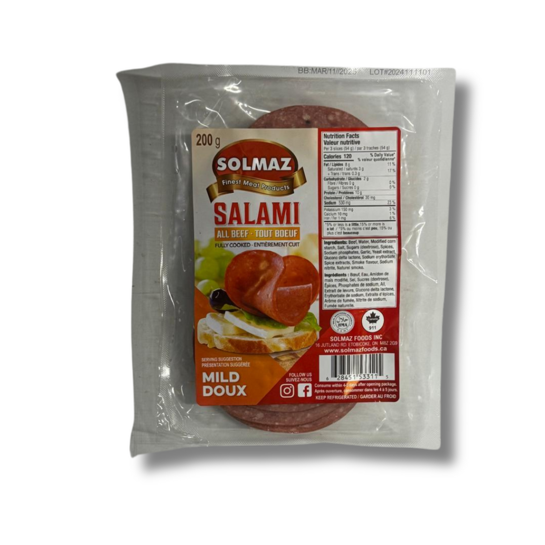 Solmaz Beef Salami Mild 200G