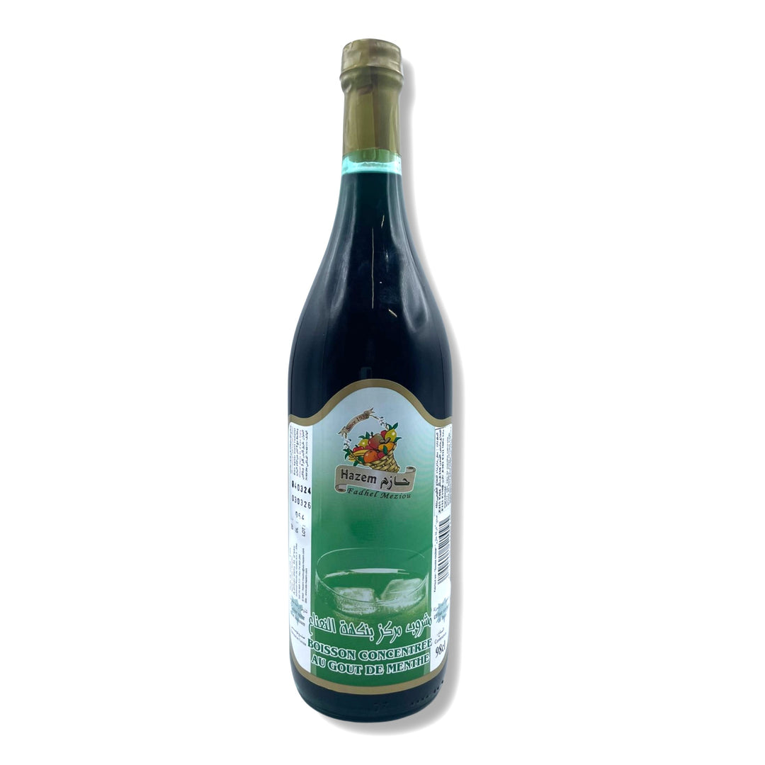 Hazem Concentrated Mint Syrup 880Ml
