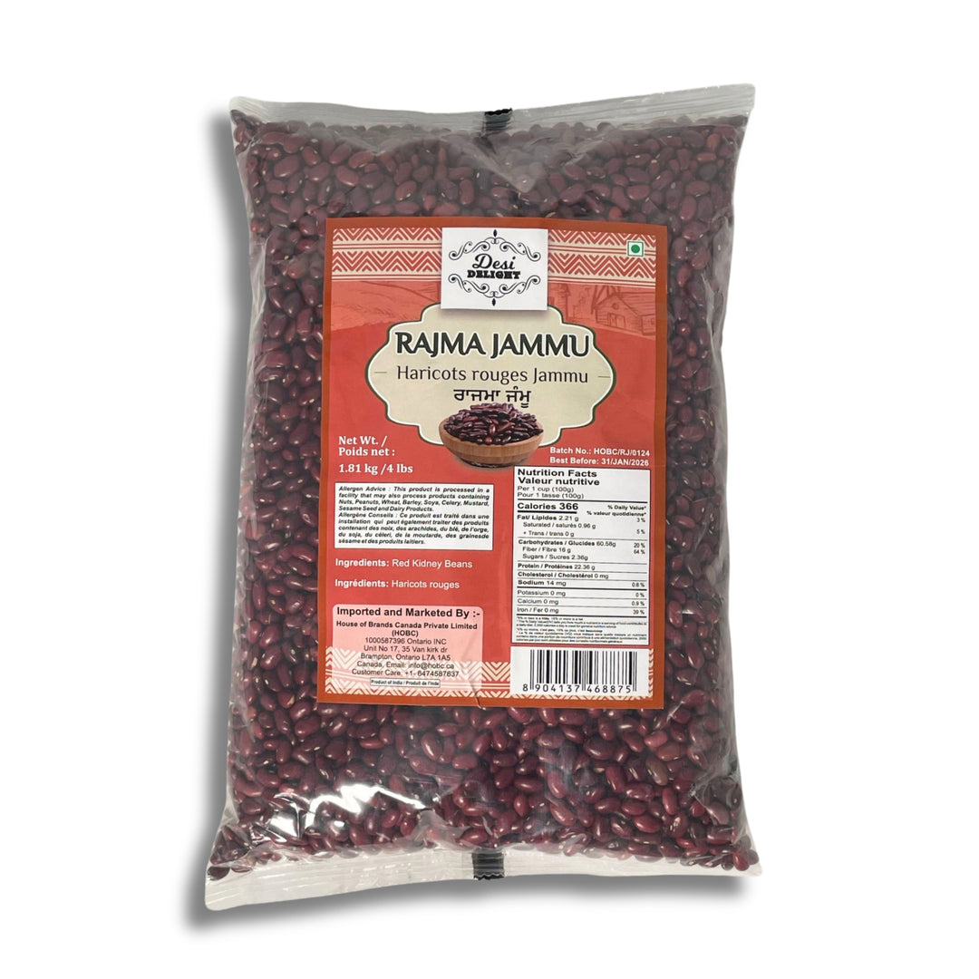 Desi Jammu Rajma 4Lb