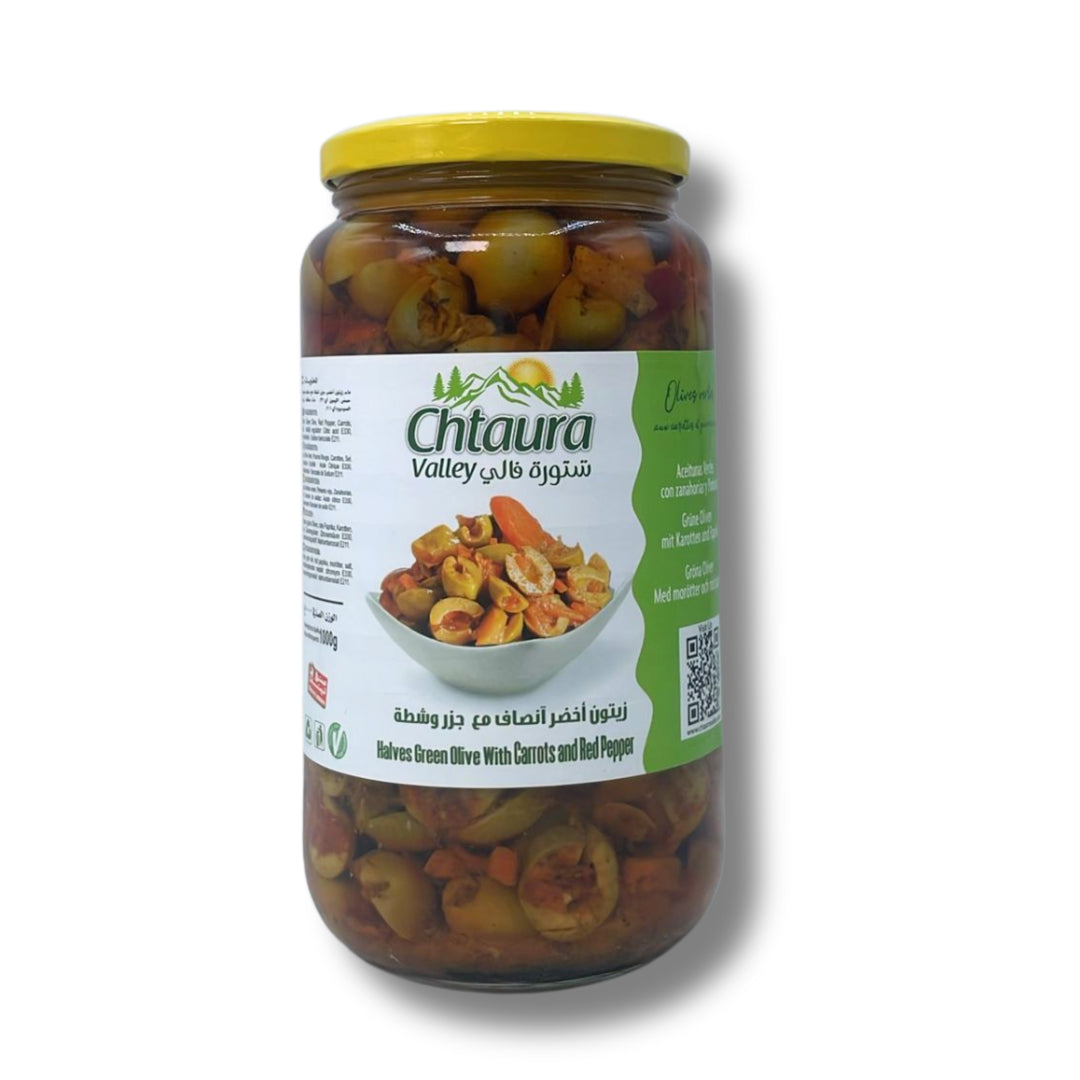 Chtaura Green Olive Salad 1kg