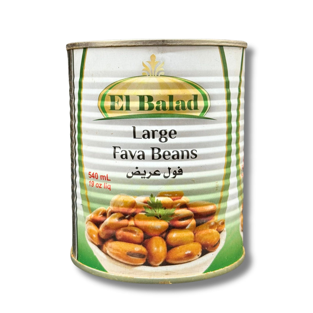 El Balad Large Fava Beans 450ml