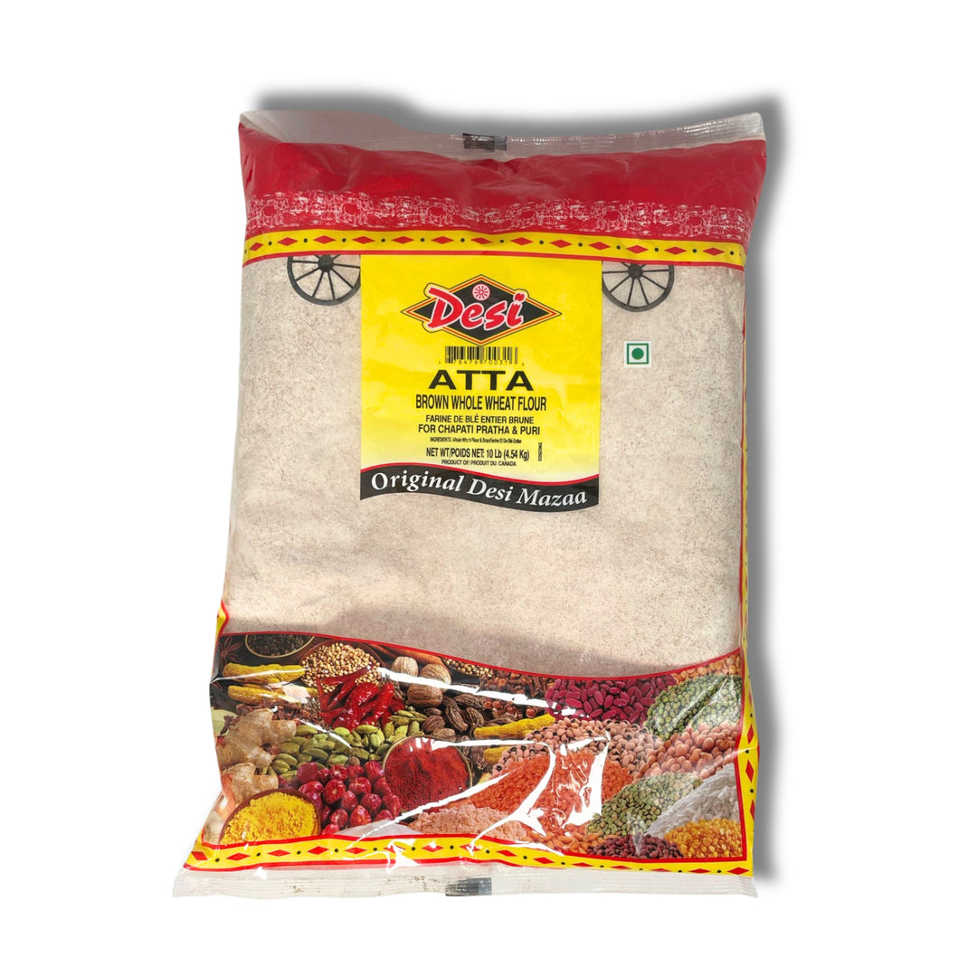Desi Atta Whole Wheat Flour 10Lb
