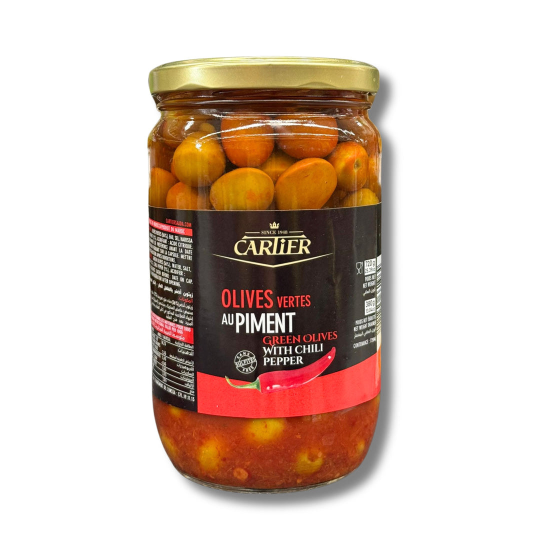 Cartier Green Olives Spicy 720G