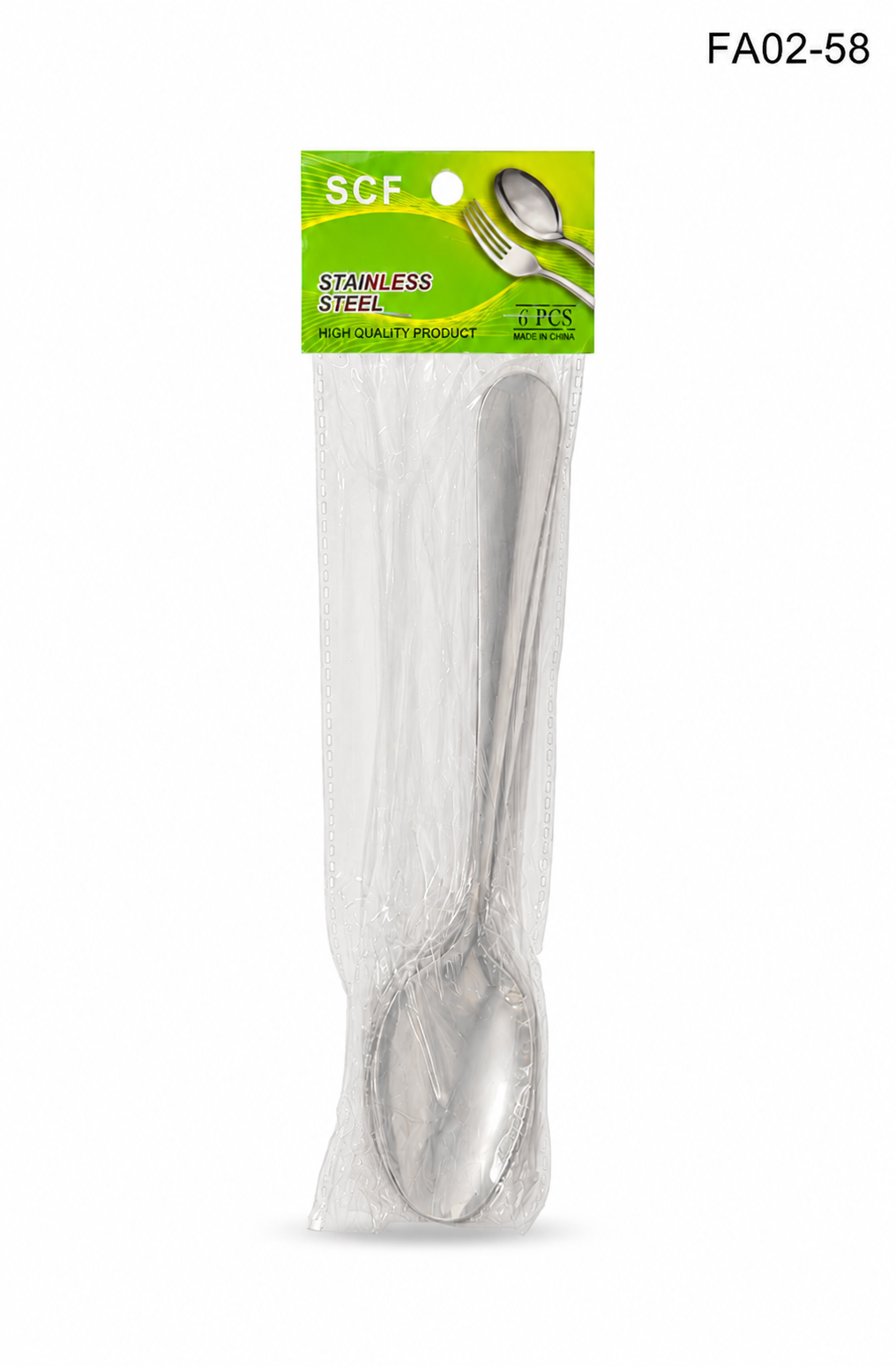 SCF 6 Pcs Tbl Spoons FA02-58