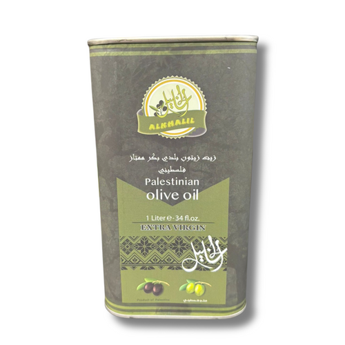 Al-Khalil Palestinian Extra Virgin Olive Oil 1L Tin