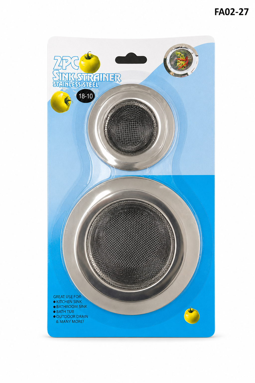 ZP Sink Strainer 2pc