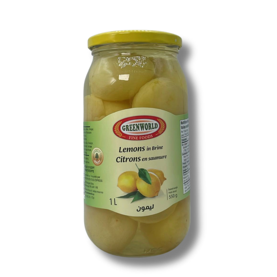 GreenWorld Lemons in Berine 1L