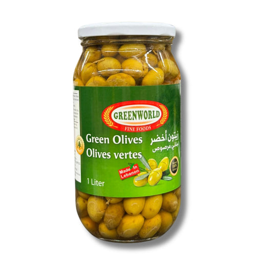 GW Green Olives 1L
