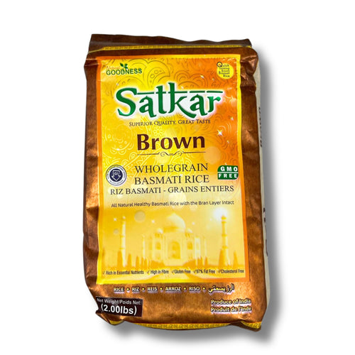 Satkar Brown Basmati Rice 2Lb