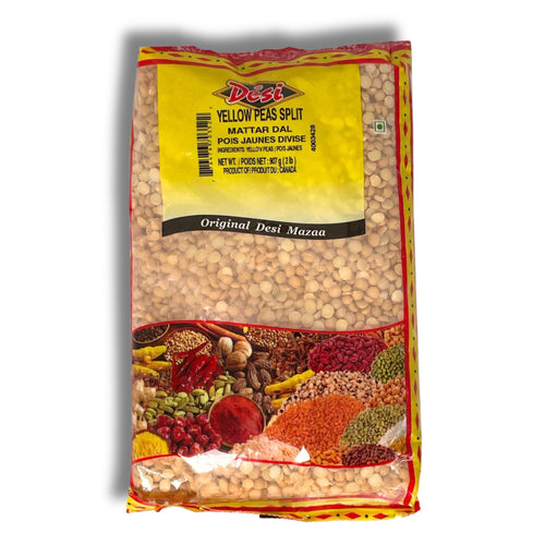 Desi Yellow Peas Split 2Lb