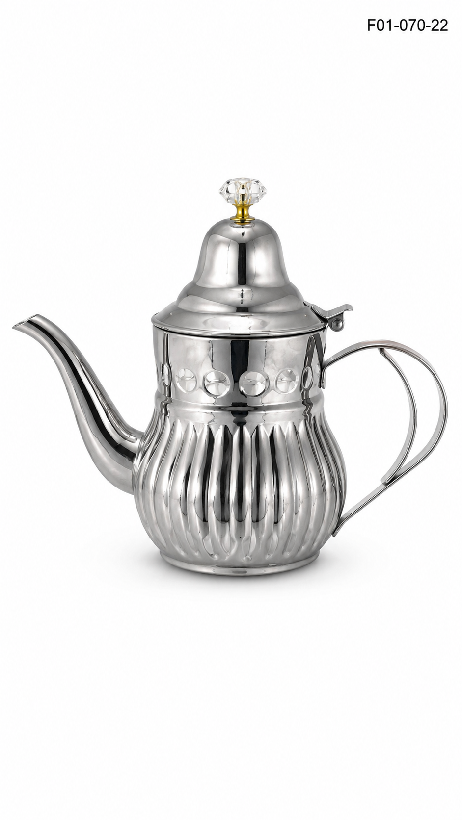 Kettle Tower Top Silver 1.2L