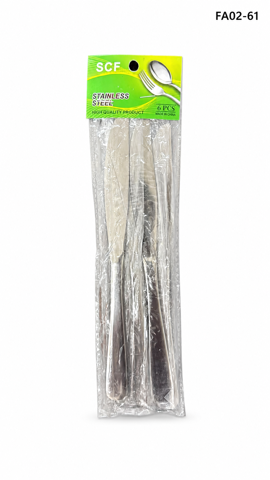 SCF 6 Pcs Butter Knives FA02-61