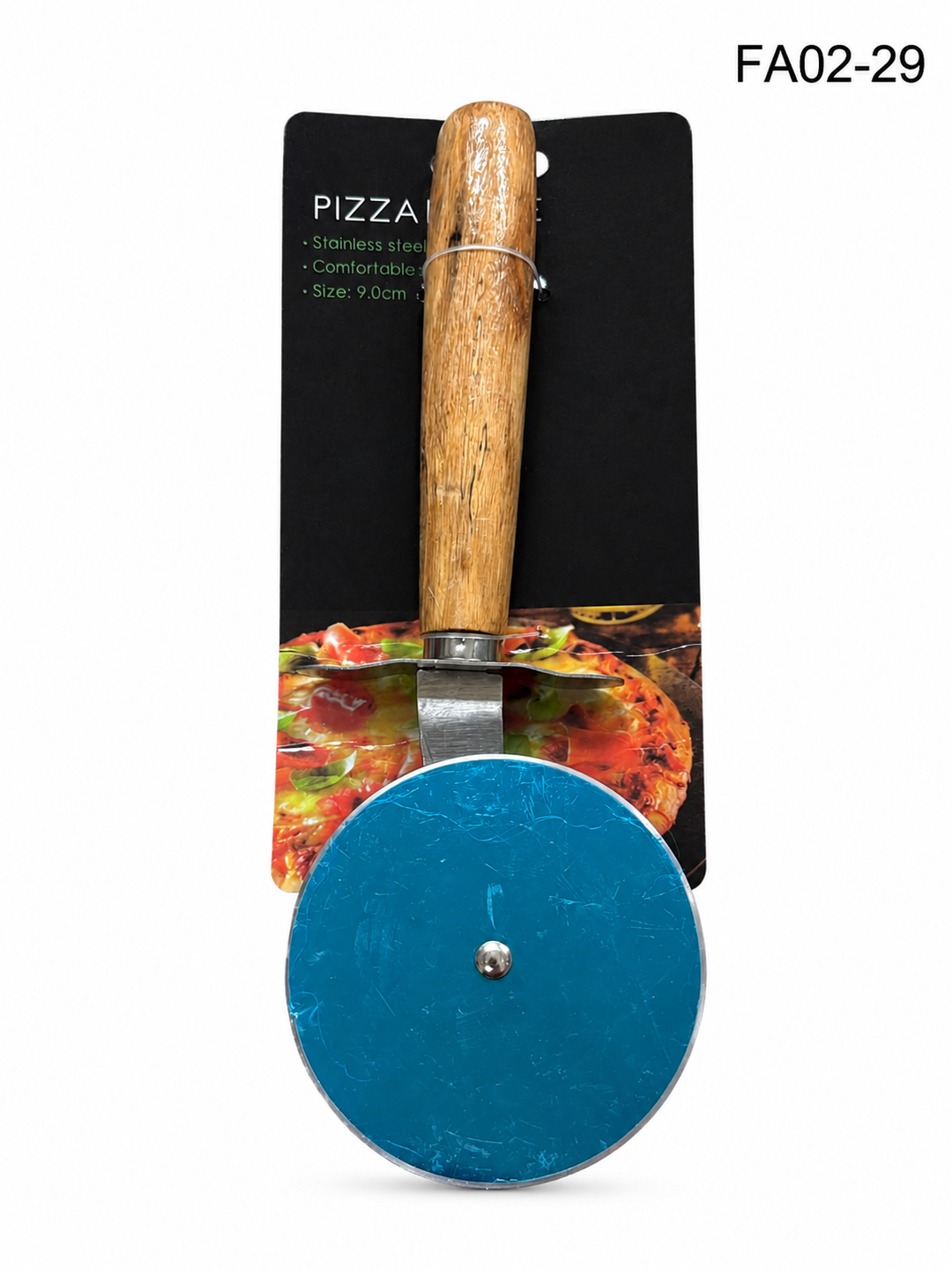 Pizza Cutter Wood Handle