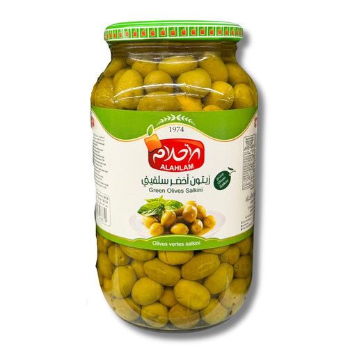 Alahlam Black Olives Salkini1.3Kg