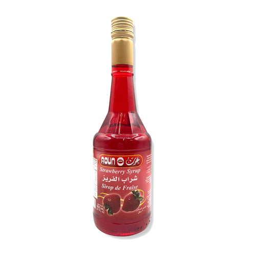 Aoun Strawberry Syrup 600Ml