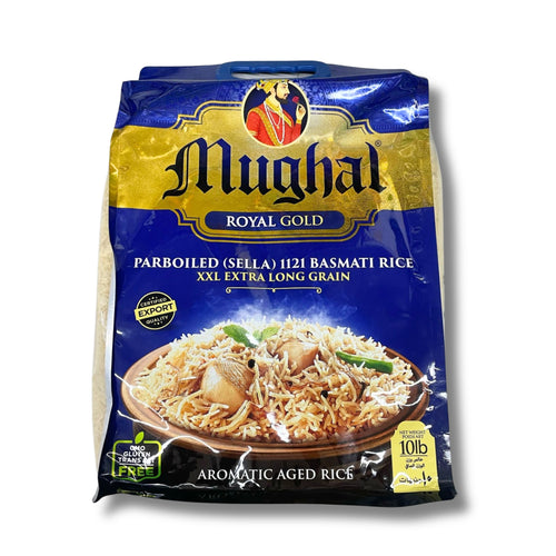 Mughal 1121 Sella  Basmati Rice 10Lb