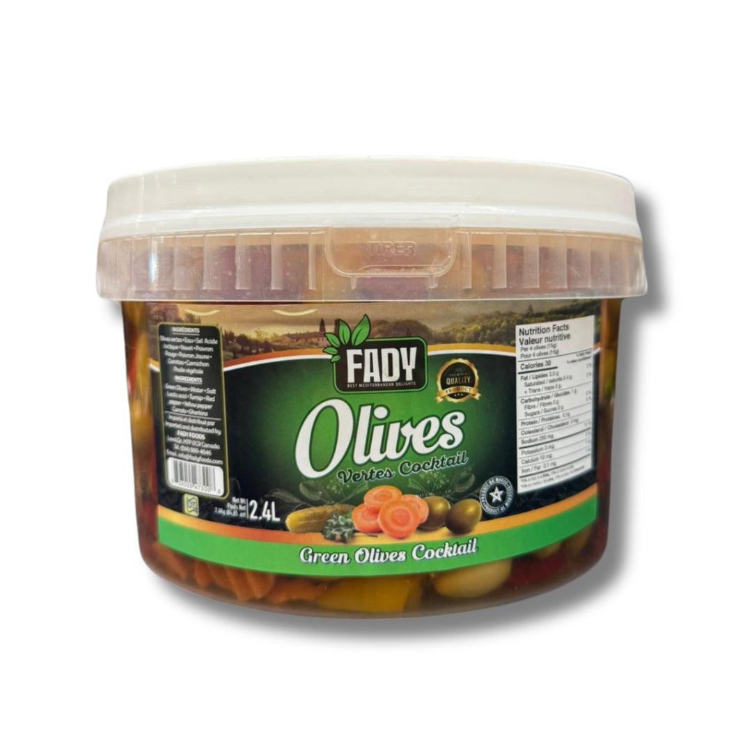 Fady Green Olives Cocktail 2.4L