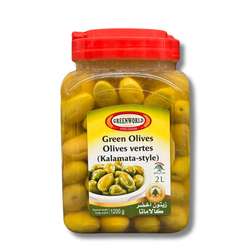 GW Green Olives 2L