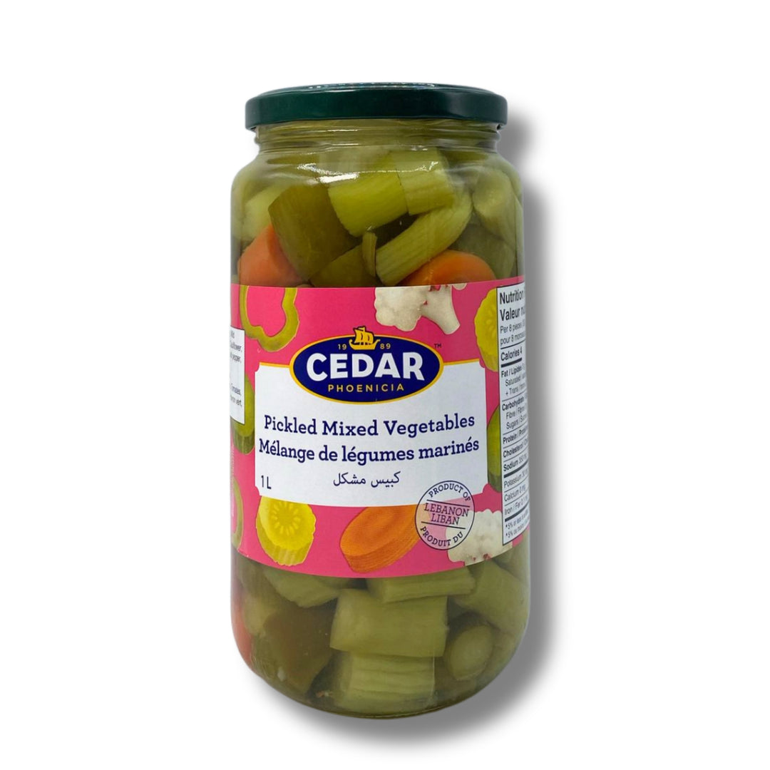 Cedar Mixed Veg Pickles 1L