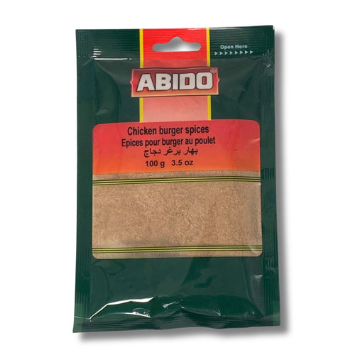 Abido Chicken Burger Spices 100G