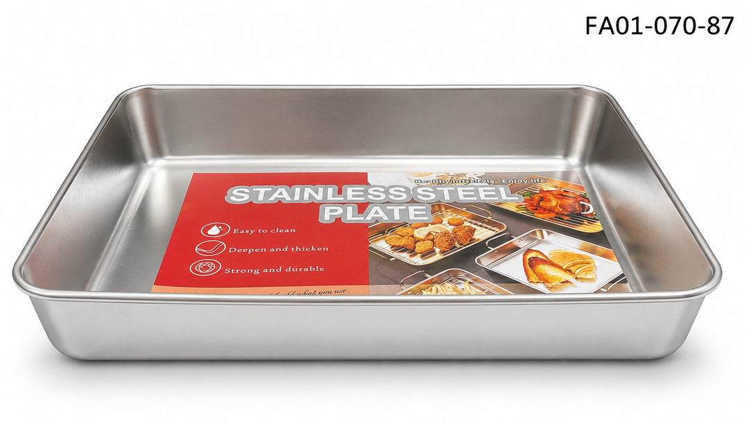 SS Bake Tray 30x6x24